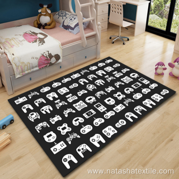 Boy bedroom Video game console carpet